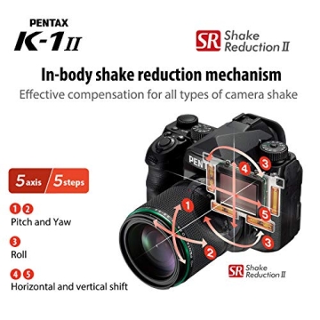 Pentax K-1 II Full Frame 36MP Weather Resistant DSLR