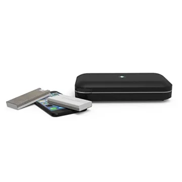 PhoneSoap Shine - 2 in 1 Cell Phone and Screen Cleaner with Attached Microfiber Cloth