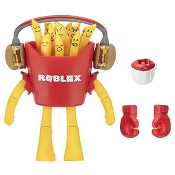 Roblox Imagination Collection - Gang O' Fries Figure Pack [Includes Exclusive Virtual Item]