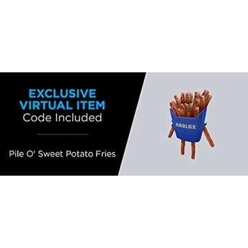 Roblox Imagination Collection - Gang O' Fries Figure Pack [Includes Exclusive Virtual Item]