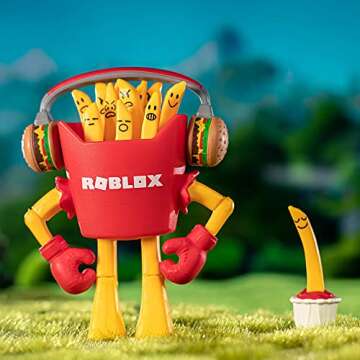 Roblox Imagination Collection - Gang O' Fries Figure Pack [Includes Exclusive Virtual Item]