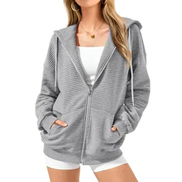 BTFBM Women Zip Up Hoodie: Stylish Fall Fashion Staple with Comfort & Fit
