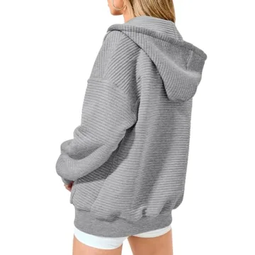BTFBM Women's Zip Up Hoodie - Stylish & Versatile for Fall