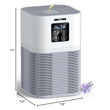 VEWIOR Air Purifier for Home up to 600 sq.ft - HEPA Filter