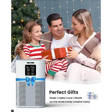 VEWIOR Air Purifier for Home up to 600 sq.ft - HEPA Filter