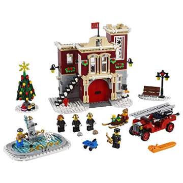 LEGO Creator Expert Winter Village Fire Station 10263 Building Kit (1166 Pieces)