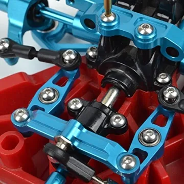 Aluminum Crank Steering Set for Tamiya TT-02 Models