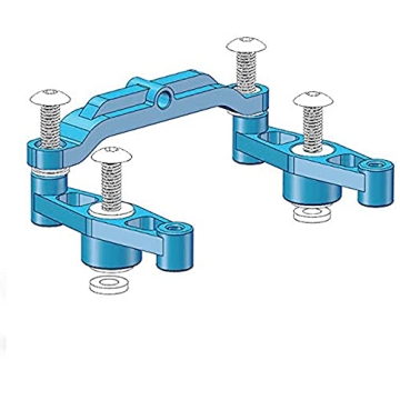 Aluminum Crank Steering Set for Tamiya TT-02 Models