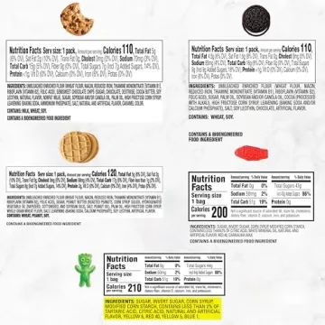 40 Christmas Cookie & Candy Snack Packs Variety