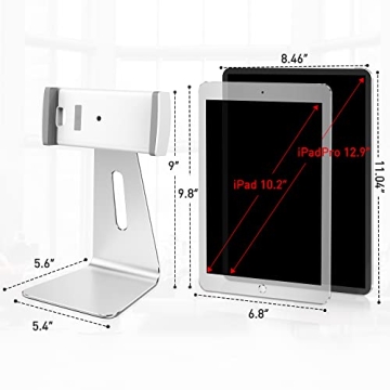 Elegant Tablet Stand for iPad, Galaxy Tab, eReaders