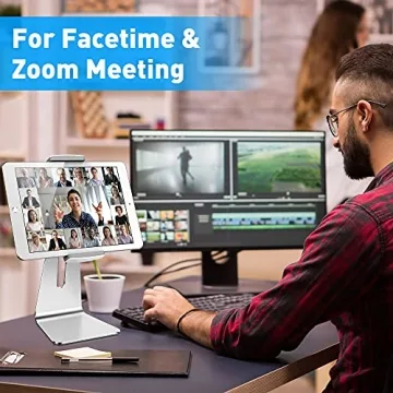 Elegant Tablet Stand for iPad, Galaxy Tab, eReaders