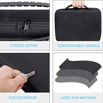 HERSENT Knife Display Case with 62 Slot Organizer for Collectors