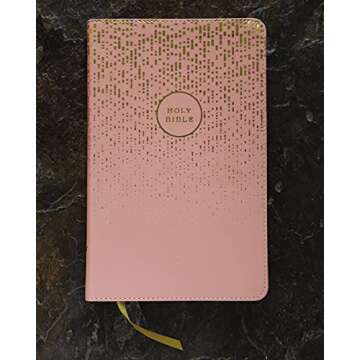NIV, Bible for Teens, Thinline Edition, Leathersoft, Pink, Red Letter, Comfort Print