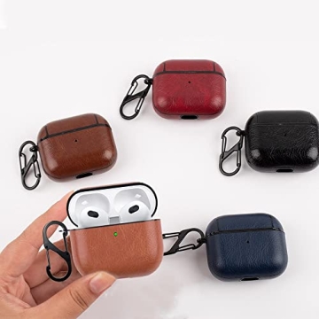 YQG Leather Case for AirPods 3rd Generation - Elegant Protection