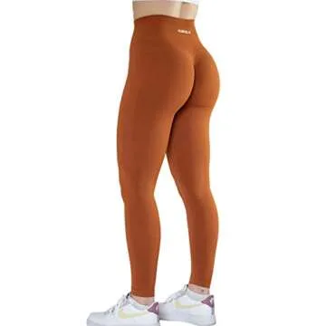 AUROLA Seamless Workout Leggings for Women - Tummy Control