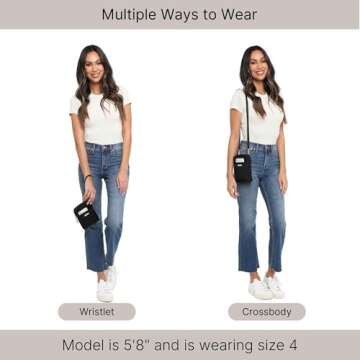 Baggallini Women's Lightweight Mini Purse with RFID