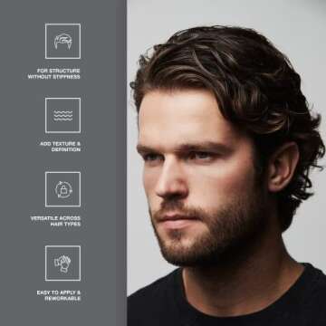 CRVFT Hair Paste 2oz | Light Hold/Low Shine [Matte] | Add Volume, Texture, & Definition | Ideal for All Hair Types & Lengths | Lightweight [Dry Paste] Styler | Made in the USA | Paraben & Sulfate Free