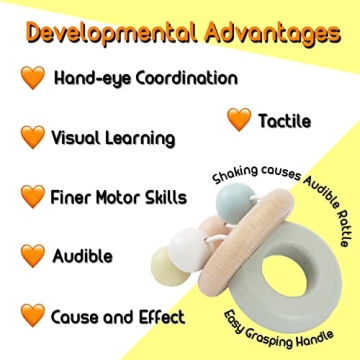 Montessori Mama Sensory Toys for Baby Teething & Play