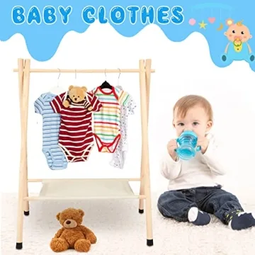 Queekay Baby Clothing Rack for Stylish Organization