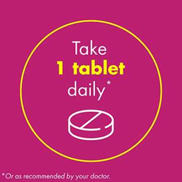 Slow Fe 45mg Iron Supplement for Iron Deficiency, Slow Release, High Potency, Easy to Swallow Tablets - 30 Count