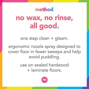 Method Hardwood Floor Cleaner 68 Oz Almond Scent Refill