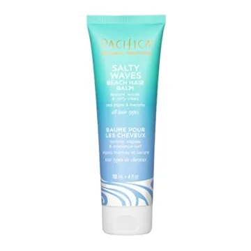 Pacifica Salty Waves Beach Hair Balm - 5-in-1 for All Hair Types - 4 oz
