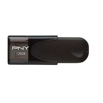 PNY 128GB Attaché 4 USB 2.0 Flash Drive - Secure and Sleek Storage
