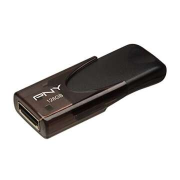 PNY 128GB Flash Drive - Sleek USB 2.0 Storage Solution
