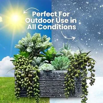 Thatswut - 35 Pack Bulk Large Assorted Realistic Artificial Faux Succulents Aloe Plants Realistic Fake Succulent Plants, Largest Set of Succulents