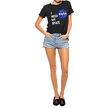 Dresswel NASA Printed T-Shirt for Women | Comfortable & Trendy