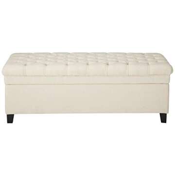 Christopher Knight Home Juliana Fabric Storage Ottoman, Beige