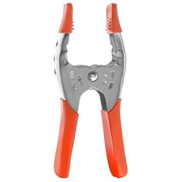 Online Best Service 8 Pack Lot - 6" inch Clamp Large Heavy Duty Spring Metal - 2.5 inch Jaw opening