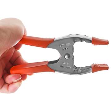 Online Best Service 8 Pack Lot - 6" inch Clamp Large Heavy Duty Spring Metal - 2.5 inch Jaw opening