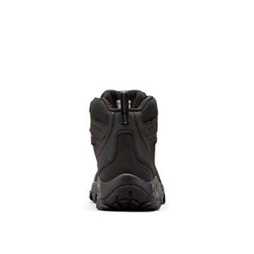 Columbia mens Newton Ridge Plus Ii Waterproof Hiking Boot, Black/Black, 10 Wide US