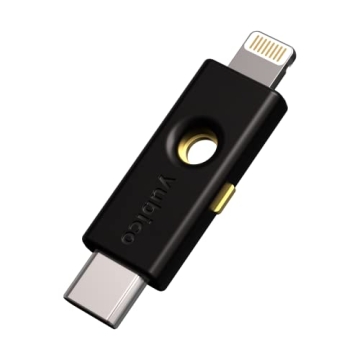 Yubico - YubiKey 5Ci - Multi-Protocol Security Key with Lightning/USB-C Connectors