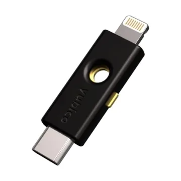 Yubico - YubiKey 5Ci - Multi-Protocol Security Key with Lightning/USB-C Connectors
