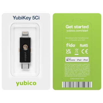 Yubico YubiKey 5Ci Two-Factor Authentication Key