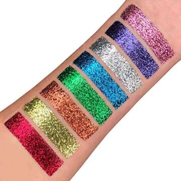 Glitter Fix Gel by Moon Glitter - Cosmetic Glitter Adhesive Primer for Face and Body. for All Glitte...