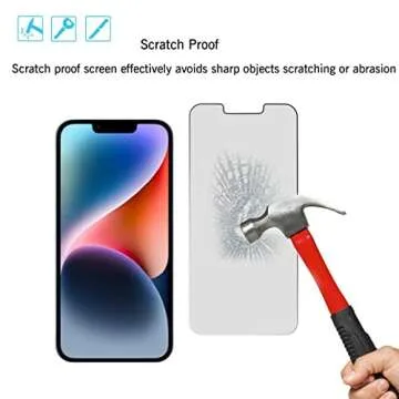 Ailun Privacy Screen & Camera Lens Protector for iPhone 14