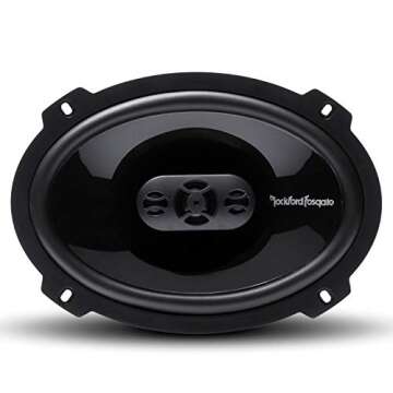 Upgrade Sound with Rockford Fosgate P1694 Speakers - Pair