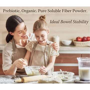 Heather's Tummy Fiber Organic Acacia Senegal Packets for IBS, 25 Count Travel Packs