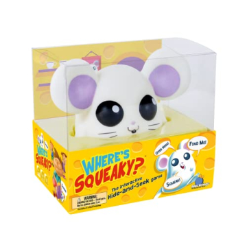 Where’s Squeaky Fun Interactive Preschool and Children - Educational Hide-and-Seek Mouse Game by B...