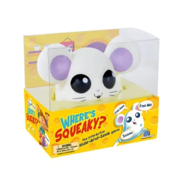 Where’s Squeaky Fun Interactive Preschool and Children - Educational Hide-and-Seek Mouse Game by B...