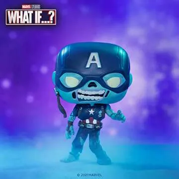 Funko Pop! Marvel: What If? - Zombie Captain America Vinyl Bobblehead