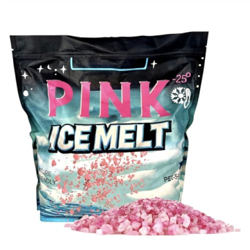 Ice and Snow Melt 8 lb Bag CMA Blended Magnesium Chloride Ice Melter Effective Snow and Ice Removal ...