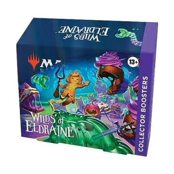 Magic: The Gathering Wilds of Eldraine Collector Booster Box - 12 Packs (180 Magic Cards)