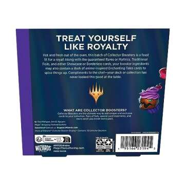 Magic: The Gathering Wilds of Eldraine Collector Booster Box - 12 Packs (180 Magic Cards)