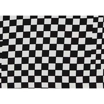 Tronjori Women High Waist Casual Wide Leg Long Palazzo Pants Trousers Regular Size(S,White Check)