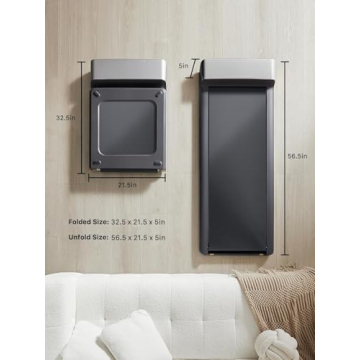 Portable WalkingPad Folding Treadmill for Home Gym