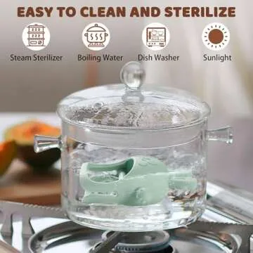 Easter Bunny Teething Toys for Babies 0-6 Months,Bunny Teether,Food-Grade Silicone Teething Mitten for Babies,BPA Free